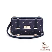 B.S.D.S冰山袋鼠 - 布朗小姐 - 甜蜜出遊百搭萬用隨身包 - 傲嬌藍【BS-995B】