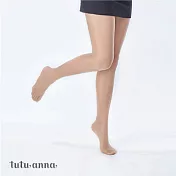【TUTU ANNA 趣趣安娜】日本超人氣高質感彈力絲襪(淺膚)-2雙/組L-LL