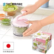【日本下村工業Shimomura】日本製粉色多用途果菜調理器 PC-602