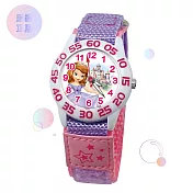 Disney迪士尼兒童自黏帶手錶紫色蘇菲亞公主