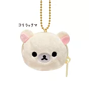 San-X 拉拉熊蜂蜜森林小熊系列珠鍊零錢包。懶妹