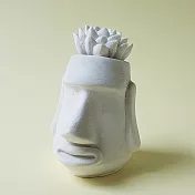 大嘴摩艾與蓮 擴香石 香磚 薰香石 香氛珪藻土擴香