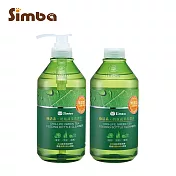 【小獅王辛巴】 綠活系奶瓶蔬果洗潔液800ml組合包(一組2入)