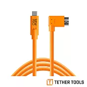 Tether Tools CUC33R15-ORG Pro 傳輸線 USB-C to 3.0 Micro B