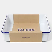 falcon 獵鷹琺瑯 琺瑯2合1烤盤 藍白