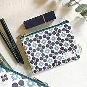 Sunny Bag - 捲毛力卡 零錢包 - 深藍艾莉絲