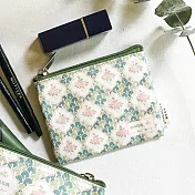 Sunny Bag - 捲毛力卡 零錢包 - 森林玫瑰