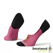 Smartwool 女 Print系列 隱形襪 Llama Adventures M 粉霧紫