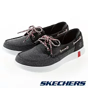 SKECHERS 女款 GLIDE ULTRA 船型鞋16110 BKW / 美國品牌、網布鞋面、避震、輕量US6碳黑