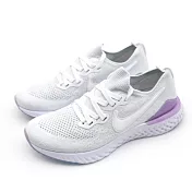 NIKE W EPIC REACT FLYKNIT 2 女 慢跑鞋US6白