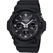 【CASIO】G-SHOCK 強悍太陽能運動休閒錶-黑(GAS-100B-1A2)