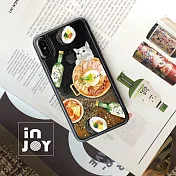 INJOYmall for iPhone XS max 部隊貓吃泡菜 透明 閃亮 流沙手機殼 保護殼