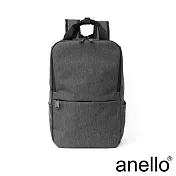 anello 防潑水丹寧商務型後背包 黑色 M尺寸
