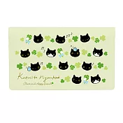 San-X 小襪貓貓朋友幸運草系列存摺收納夾