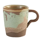 Aurli 品咖啡│老岩泥岩礦咖啡杯-恣意杯(碧波)