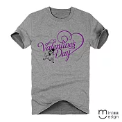 <現貨+預購>[Minidesign]  （男款）Valentine’s day獨角獸原創設計T 三色-M（灰色）