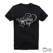 <現貨+預購>[Minidesign]  （男款）Valentine’s day獨角獸原創設計T 三色-M（黑色）