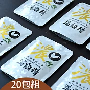 【台灣好農】好濃黑羽放山土雞滴雞精＿單包60mlX20_20包組(滴雞精)