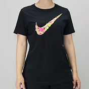 Nike AS W NSW TEE BLOOM 2 女 短袖上衣S黑