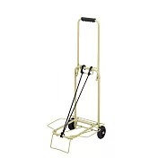 CB Japan 巴黎系列輕巧摺疊彩色手推車米黃色