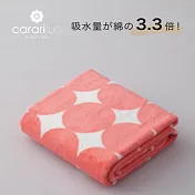CB Japan泡泡糖 幾何系列超細纖維3倍吸水擦頭巾櫻桃粉
