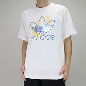 ADIDAS TREFOIL ART TEE 男 短袖上衣XS白