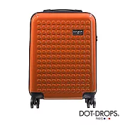 DOT-DROPS 20 吋 Chapter 2 輕量客製點點硬殼行李箱 - 珊瑚橘