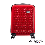 DOT-DROPS 20 吋 Chapter 2 輕量客製點點硬殼行李箱 - 熱情紅