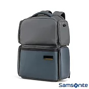Samsonite新秀麗 Cityscape II多功能防撞拉鍊筆電後背包(灰/藍)