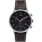 【TIMEX】天美時 復刻系列 經典復古手錶  (咖啡/黑TXTW2T28200)