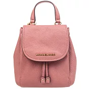 MICHAEL KORS 荔枝紋真皮手提斜背包-玫瑰粉（現貨+預購）玫瑰粉