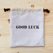 我思我作|正面能量束口袋_Good Luck