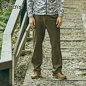 ADISI 男四面彈性抗汙撥水休閒長褲AP1911014 (M-2XL) / 城市綠洲 (防潑水、四向彈性)XL墨綠