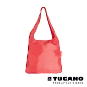 TUCANO COMPATTO 超輕量折疊收納簡便購物袋 豔陽紅