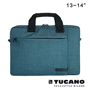 TUCANO SVOLTA 13/14吋都會風尚側背包-藍