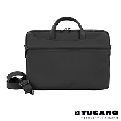TUCANO Work_Out II 繽紛時尚MB Pro 13吋側背電腦包經典黑