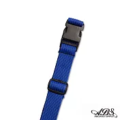ABS愛貝斯 台灣製造旅行箱束帶單入 捆綁帶 可調式行李打包帶(寶藍)66-058D2