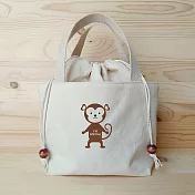 我思我作|台灣彌猴束口提袋/餐袋