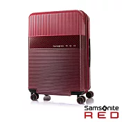 Samsonite RED  24吋ROBOII撞色個性TSA飛機輪行李箱(紅)