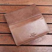 【H-CT】棕色生殼真皮長夾(WT#2099)