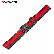 WENGER 行李束帶 黑紅 604597