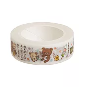 San-X 拉拉熊禮品包裝彩色紙膠帶。丸子茶屋系列