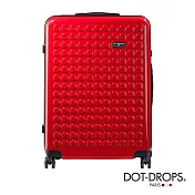 DOT-DROPS 28 吋 Chapter 2 輕量客製點點硬殼行李箱 - 熱情紅