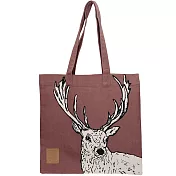《CreativeTops》Wild純棉托特包(鹿)
