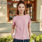 ADISI 女Merino Wool抗臭排汗上衣AL1911100 (M-2XL) / 城市綠洲 (排汗速乾、溫度調節、消臭)M砂粉