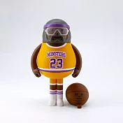 SML SPORT 03 籃球公仔-黃（紫頭帶）黃（紫頭帶）