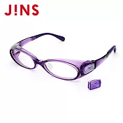 JINS 保濕水感鏡框-透明紫(AMST13A004)透明紫