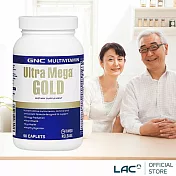 GNC健安喜 金優卓美佳綜合食品錠90錠(銀髮綜合維他命)