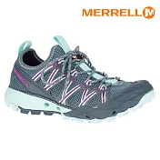 MERRELL 女 水陸兩棲運動鞋CHOPROCK ML49084 / 城市綠洲 (透氣快乾、防臭抗菌、黃金大底)US5淺灰藍