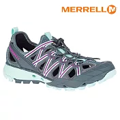 MERRELL 女 水陸兩棲運動鞋CHOPROCK SHANDAL ML52770 / 城市綠洲 (透氣快乾、防臭抗菌、黃金大底)US6淺灰藍